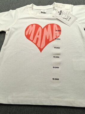 Infant girls shirt, cotton on BABY, size 18/24 months, new with tags